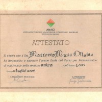 Attestato ANACI