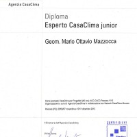 Diploma casa clima Junior